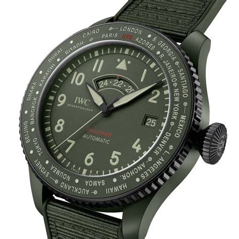 iwc top gun timezoner|timezoner woodland top gun.